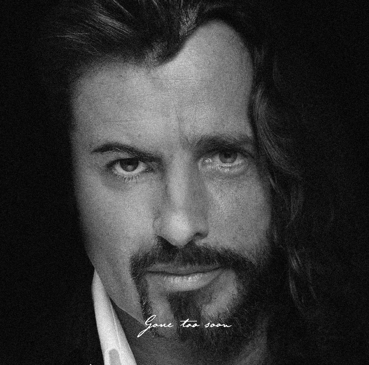 George Michael and Chris Cornell, sketched in Photoshop